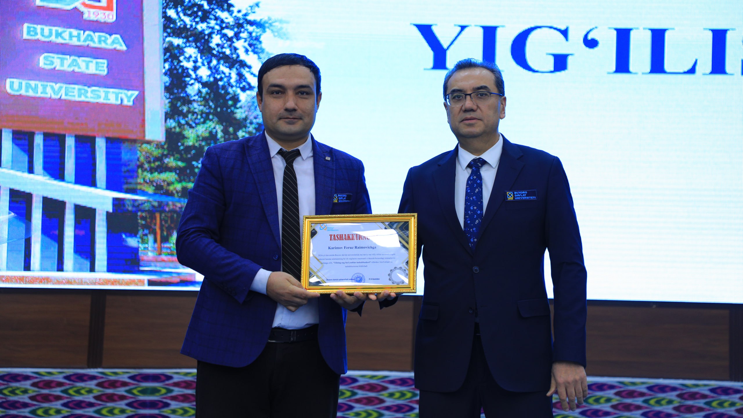 Yilning eng faol yoshlar tashabbuskori